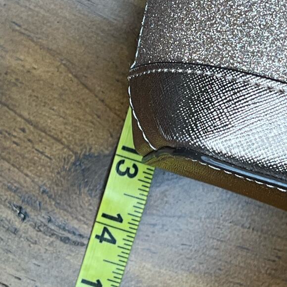 Kate Spade New York Glimmer Tinsel Tote in Rose Pink - Picture 9 of 14